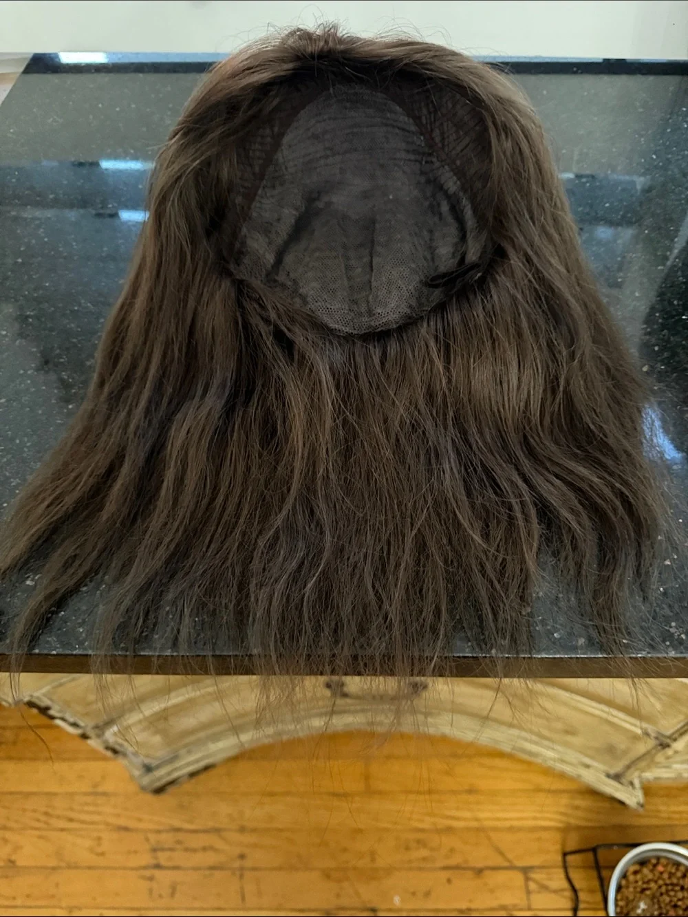 #326 Dead Stock Vintage Human Hair Made in British Crown Colony Hong